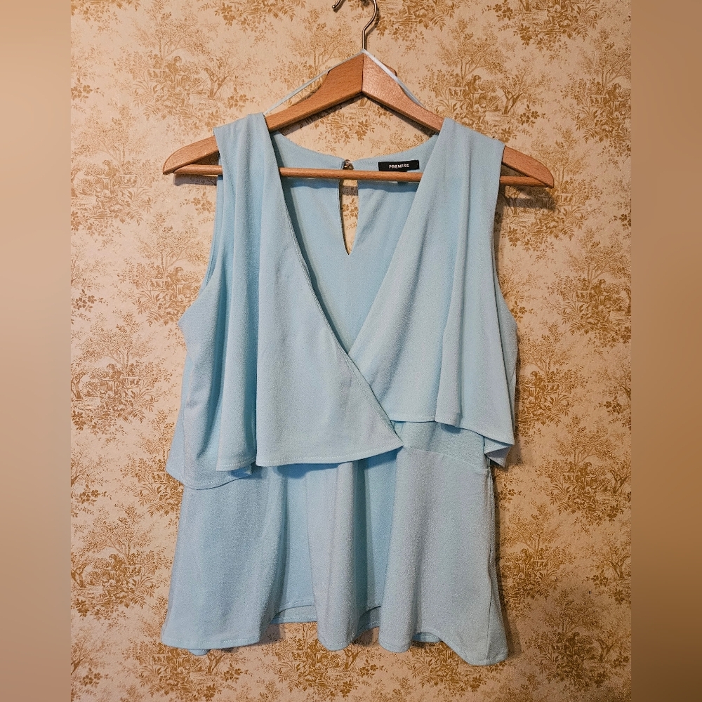 Lrg PREMISE light Turqulise/Aqua Blue Tank